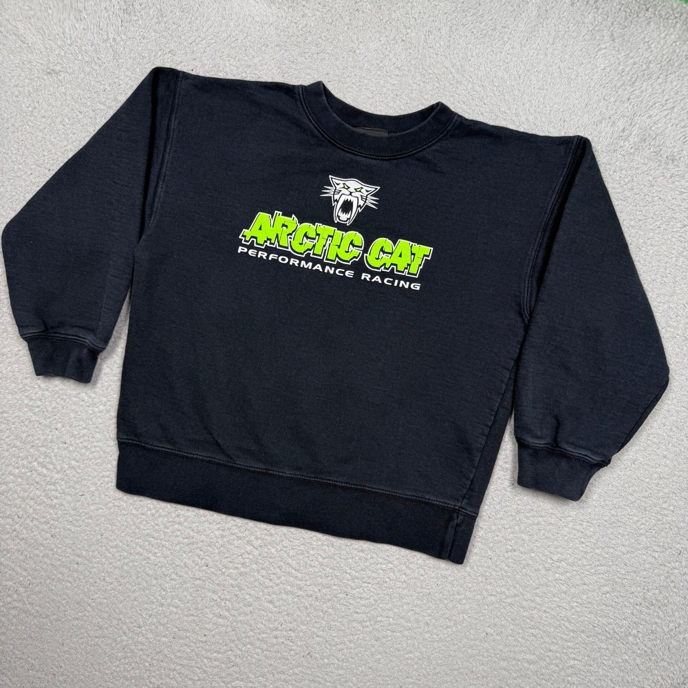Kids Arctic Cat Performance Racing Crewneck Sweatshirt